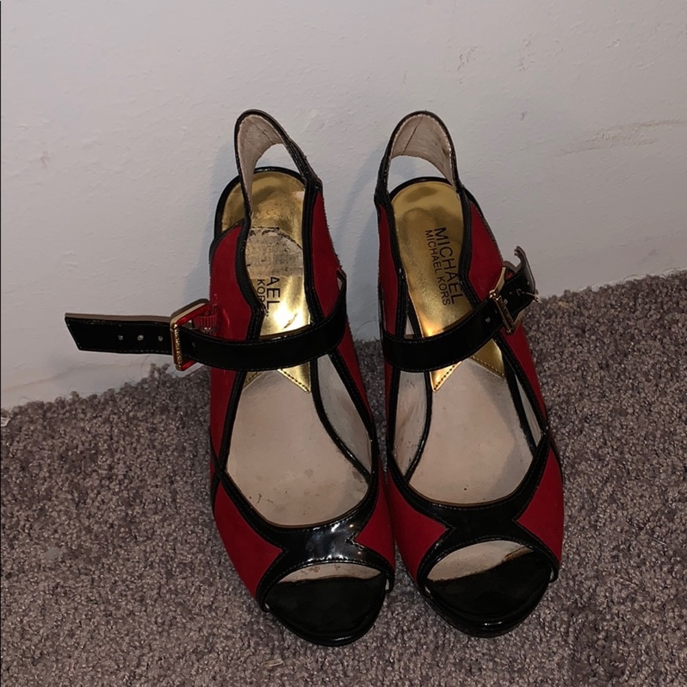 Michael Kors platform high heels